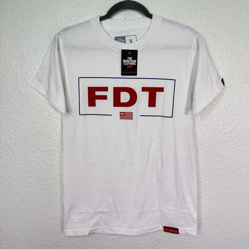 The Marathon Clothing Shirt Mens Small FDT Political Graphic Tee Nipsey Hussle